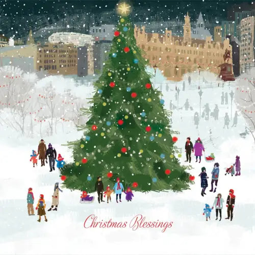 Christmas Blessings Pack of 10 Christmas Cards - Tearfund