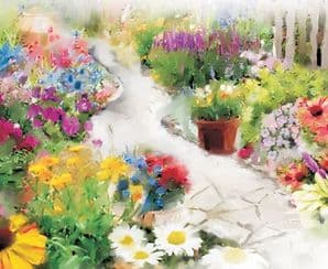 Cottage Garden - blank inside