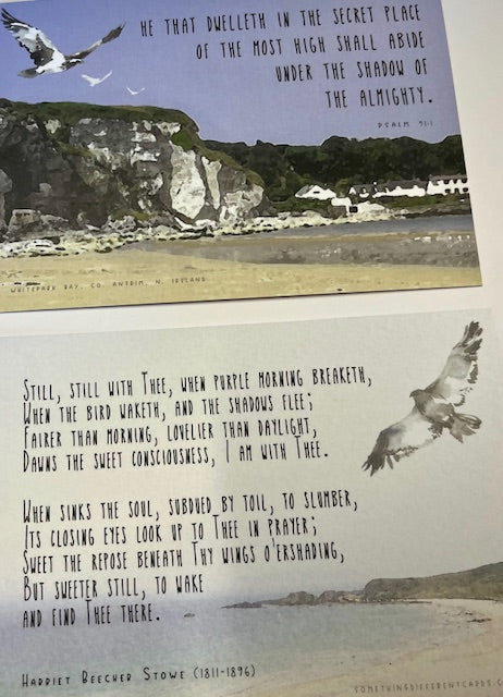 A6 Double Sided Encouragement Card - He that dwelleth in the Secret Place