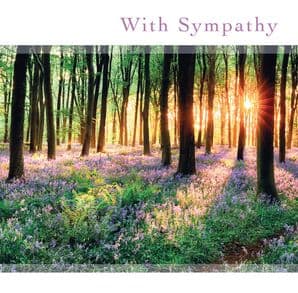 With Sympathy Card - Home with the Lord