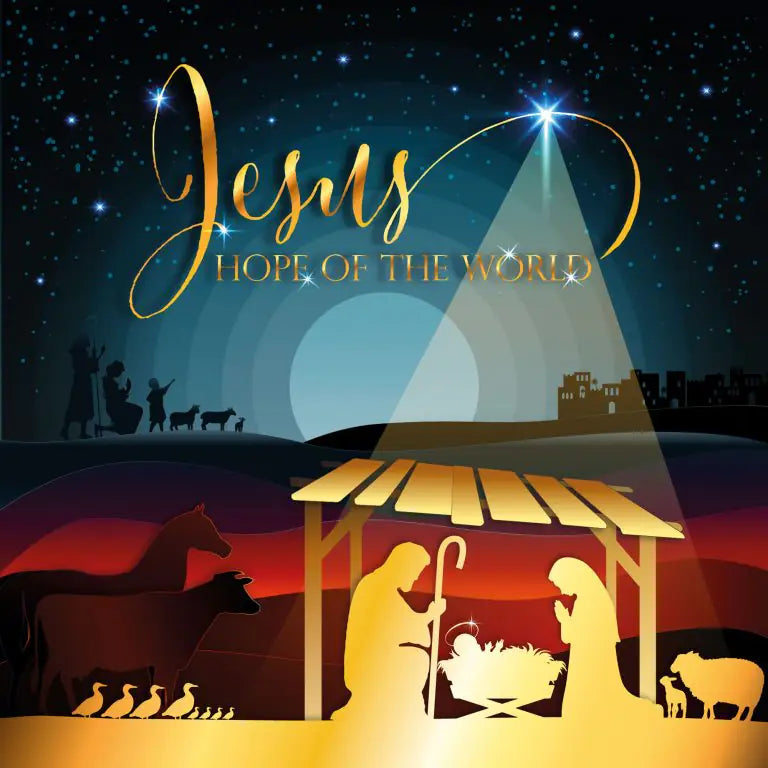 Jesus, Hope of the World - Luxury Christmas Cards