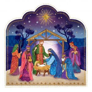 Colourful Nativity - Christmas Cards - Tear Fund (Copy)