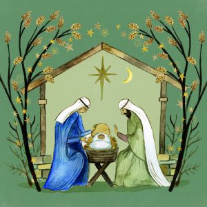 Golden Nativity - Christmas Cards - Tear Fund