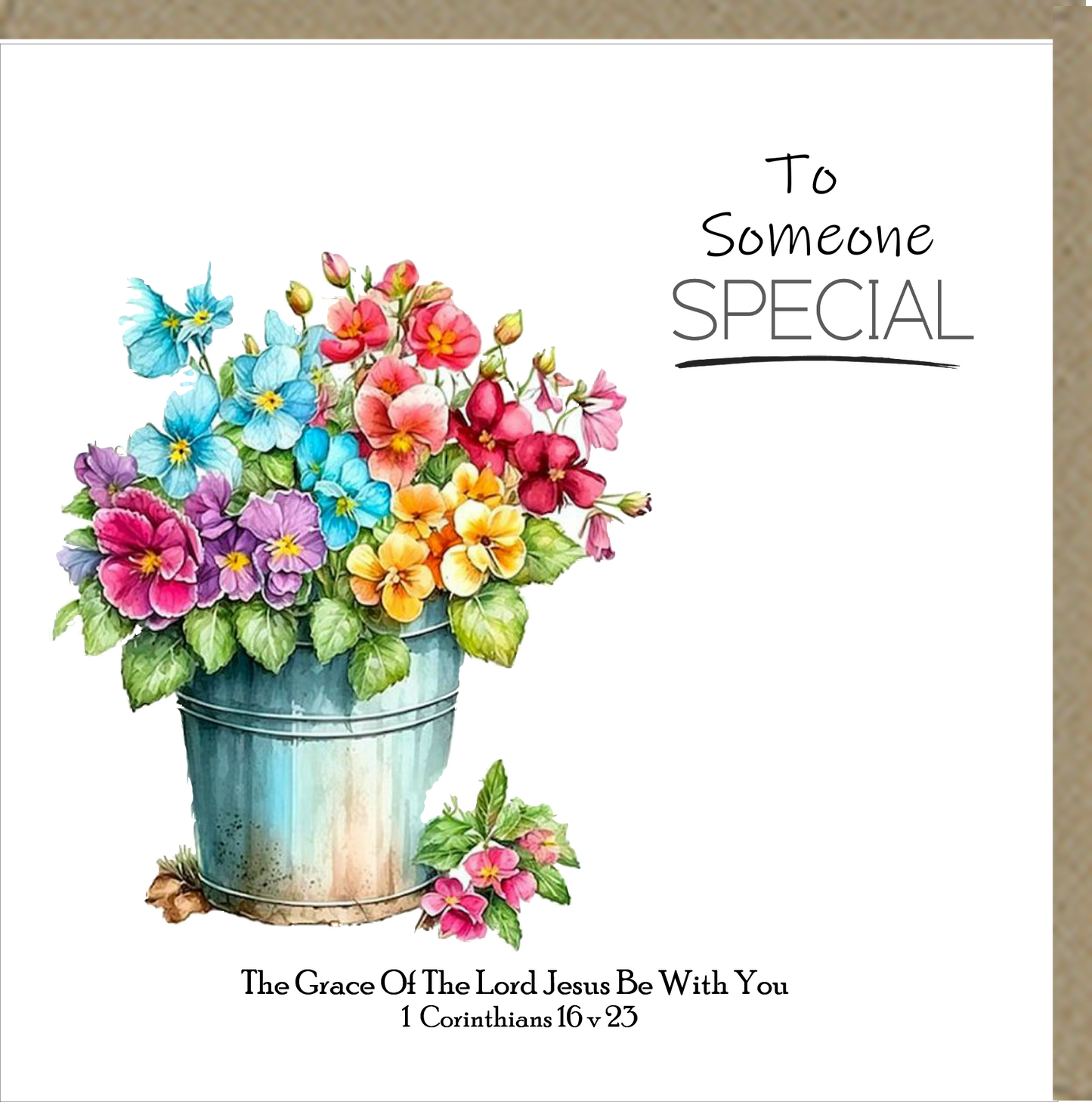 To Someone Special Card - The Grace of the Lord Jesus be with you
