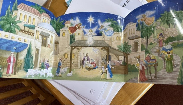 Little Town of Bethlehem Advent Calendar