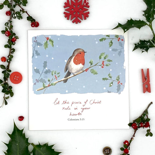 Let The Peace of Christ - Christmas Card