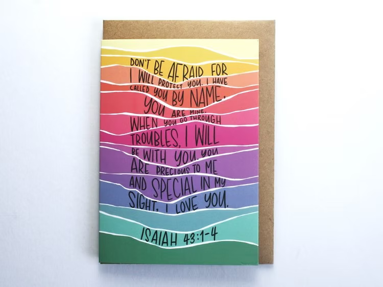 I Love You A6 Blank Card - GAMH01
