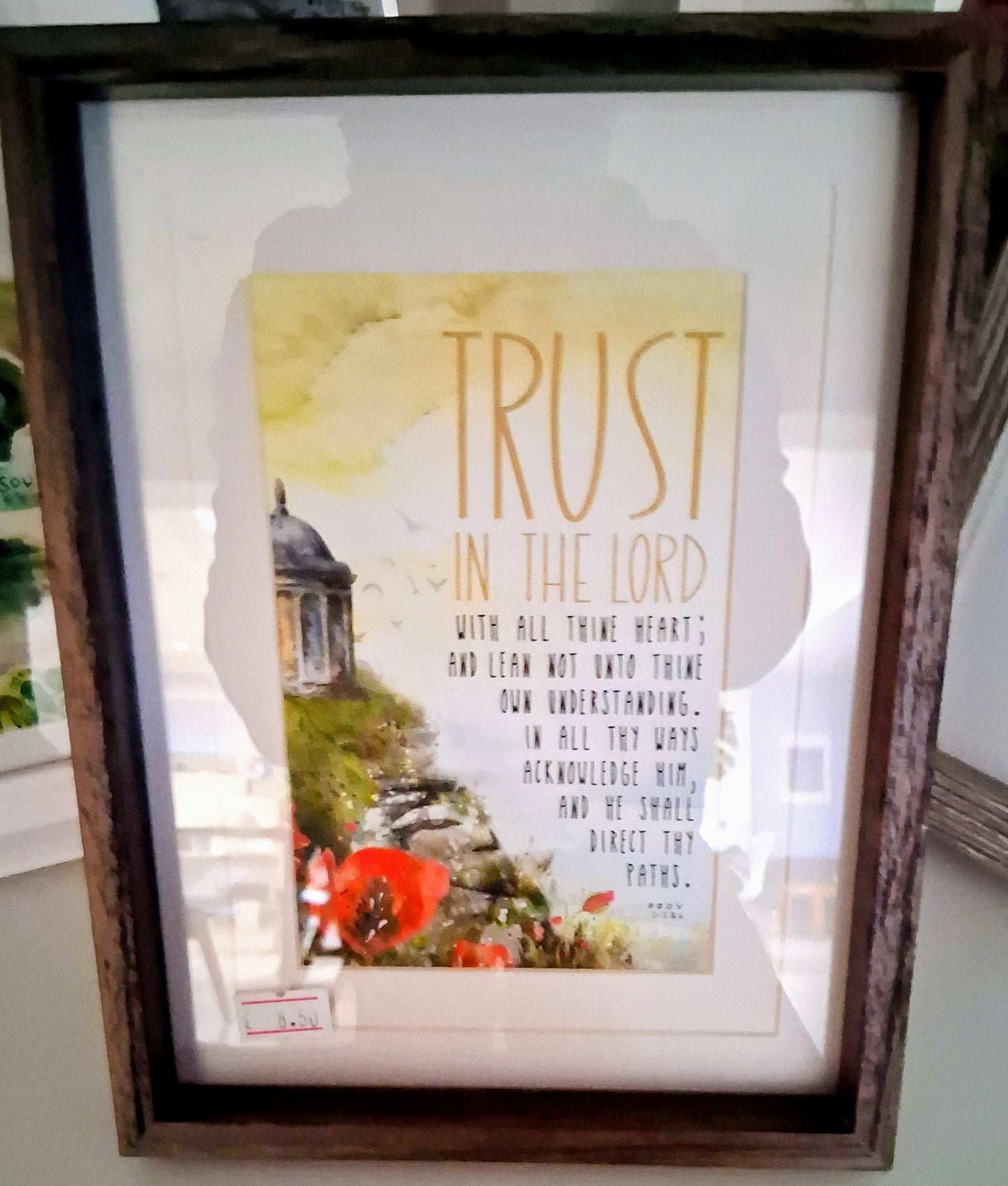 Trust In The Lord - Framed Print