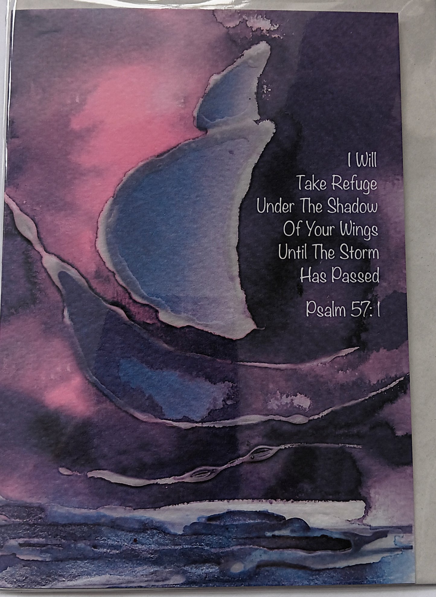 I Will Take Refuge - Card