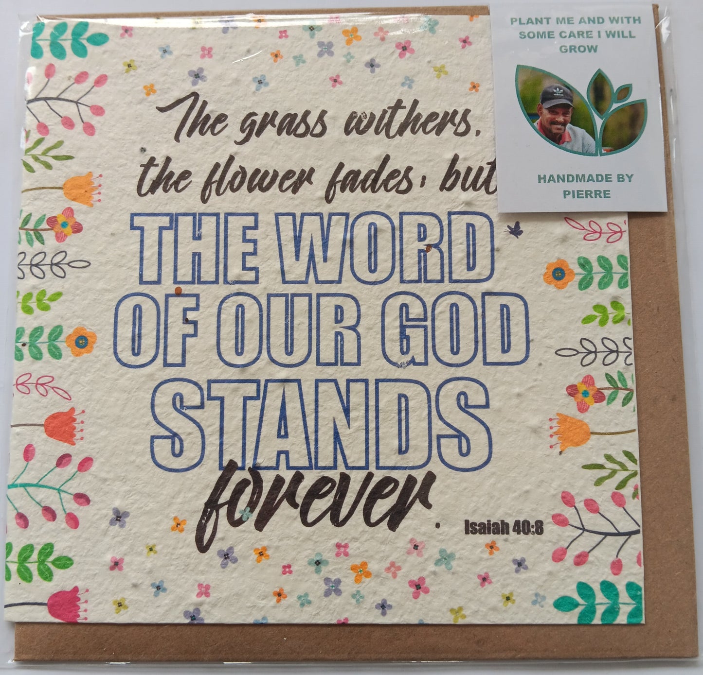 The Grass withers - Seed Card