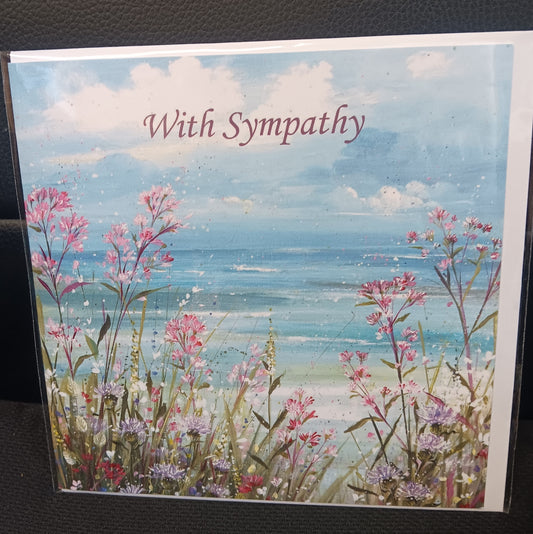 With Sympathy - Card