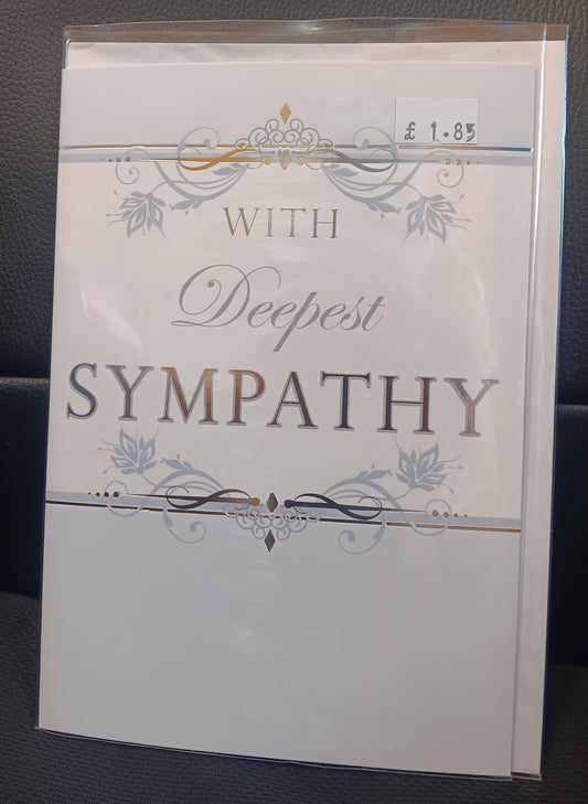 With Deepest Sympathy - Card