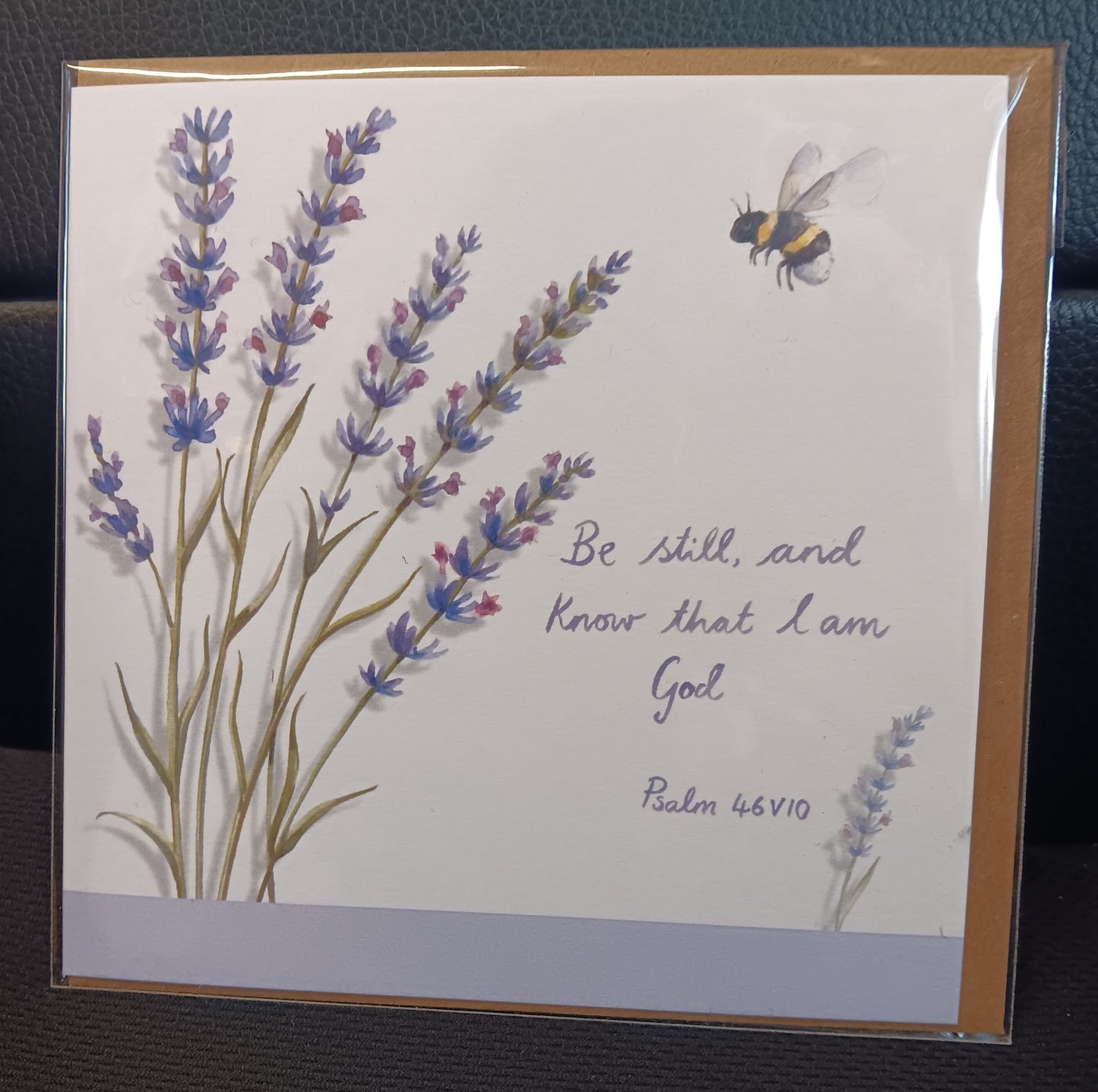 Be Still and know that I am God - Blank Card