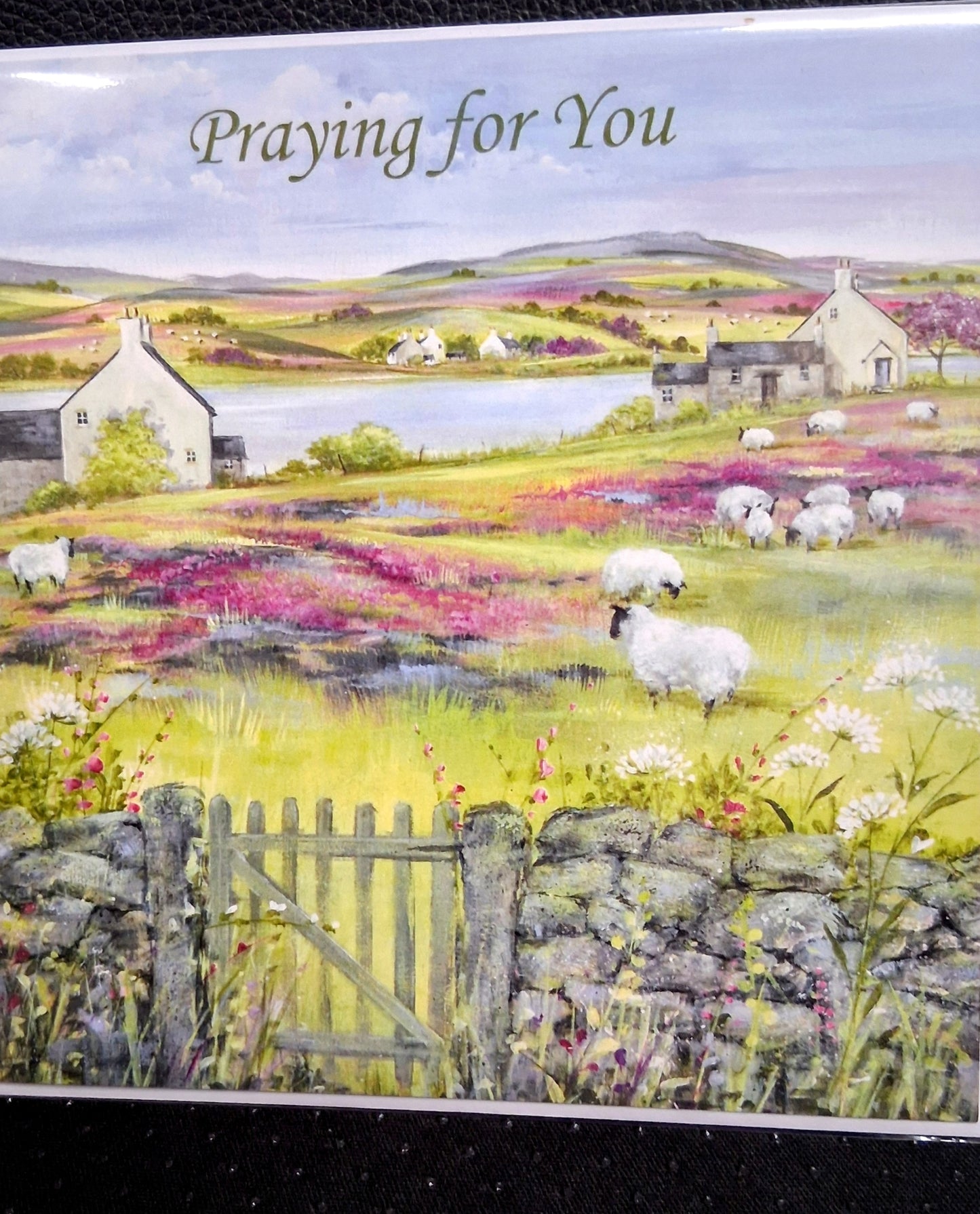 Praying for you Greeting card