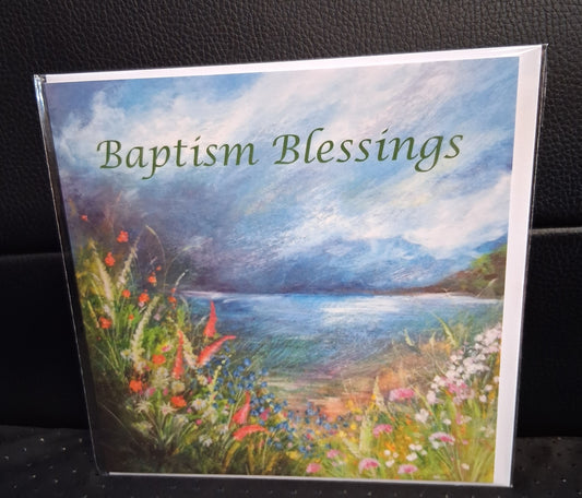 Baptism Blessings - Greeting Card