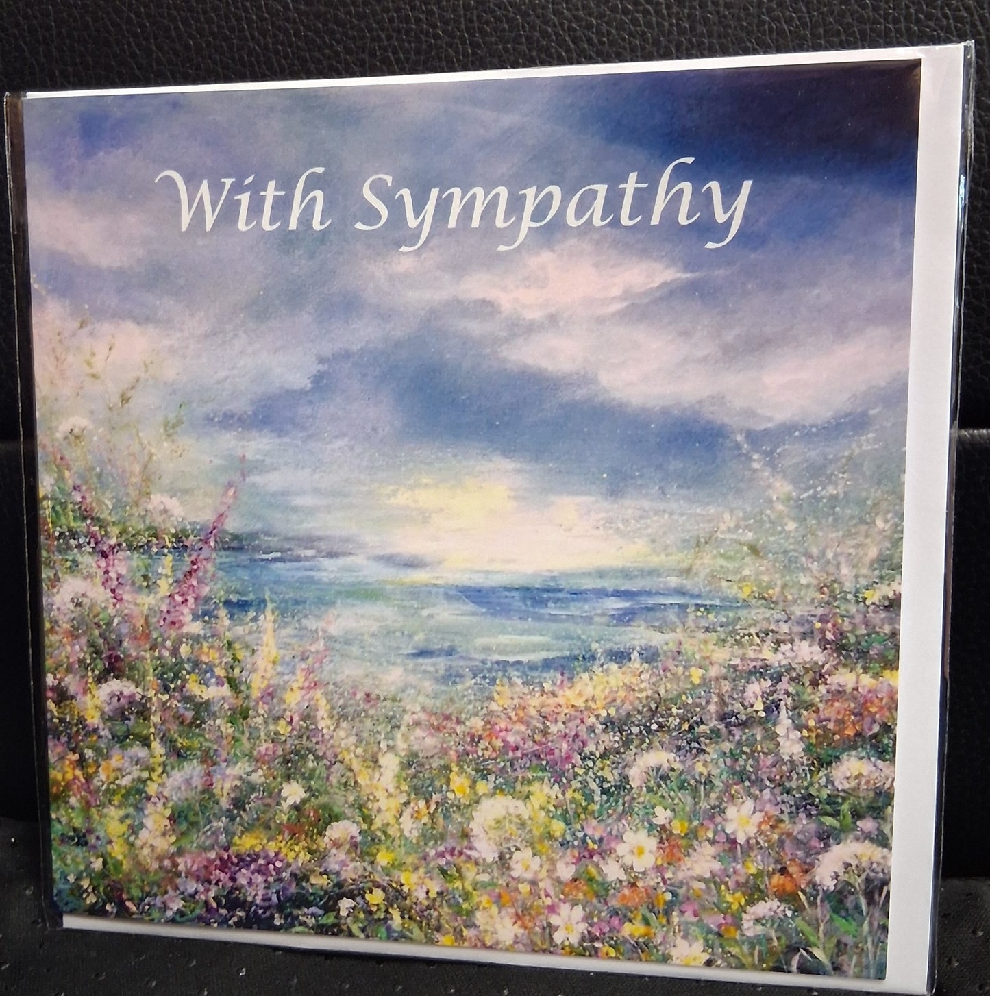 With Sympathy - Greeting card