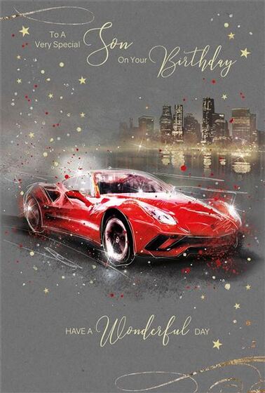 Son on your Birthday - Card