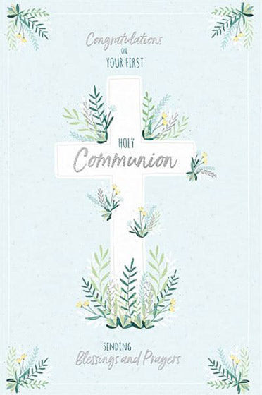 Congratulations on your First Communion - Card