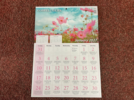 Gospel Gems Calendar 2027
