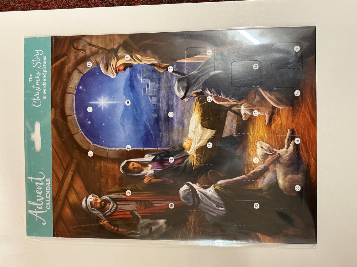 Advent Calendar - Stable Scene