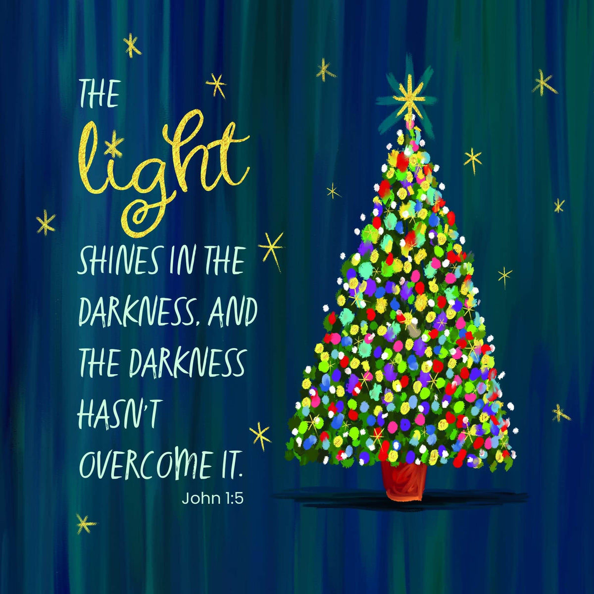 Christmas Tree Cards Leprosy Mission