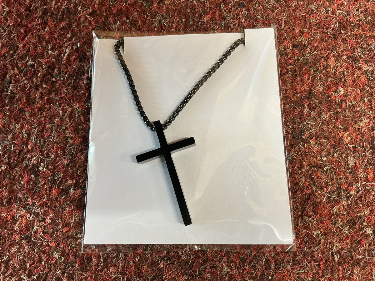 Black Cross and Chain