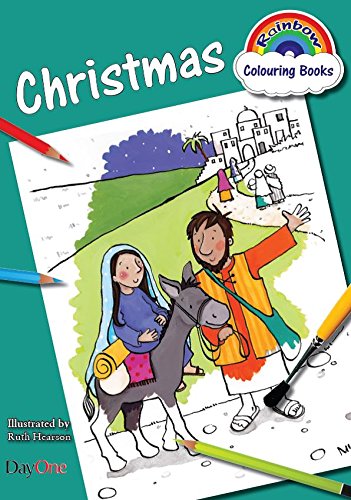 Rainbow Christmas Colouring Book