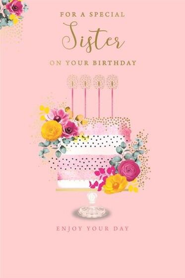 Sister Birthday - Card