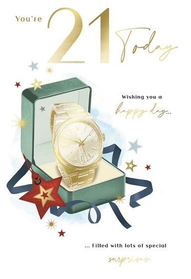 You're 21 Today -Card