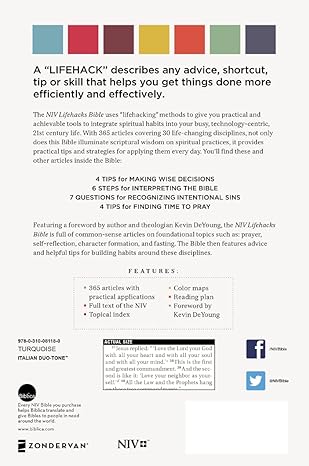NIV Lifehacks Bible
