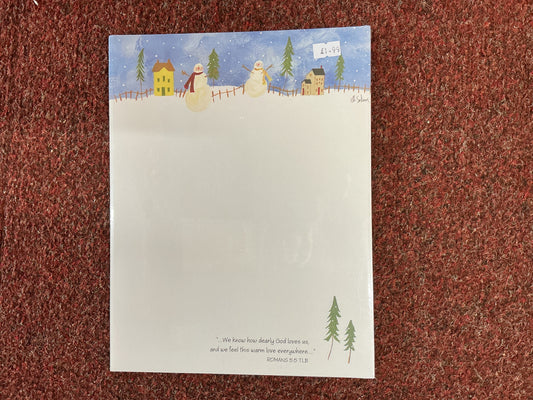 Christmas A4 Notepad