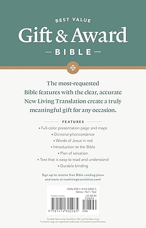 NTL Gift & Award Bible (Black)