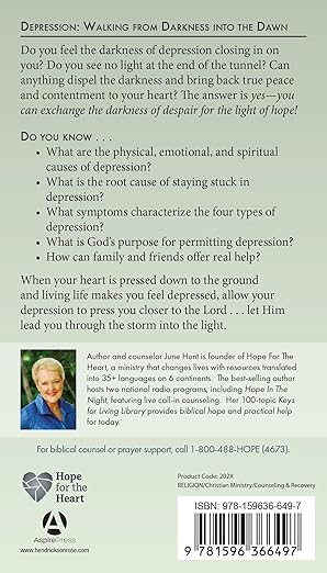 Depression: Walking from Darkness Into The Dawn