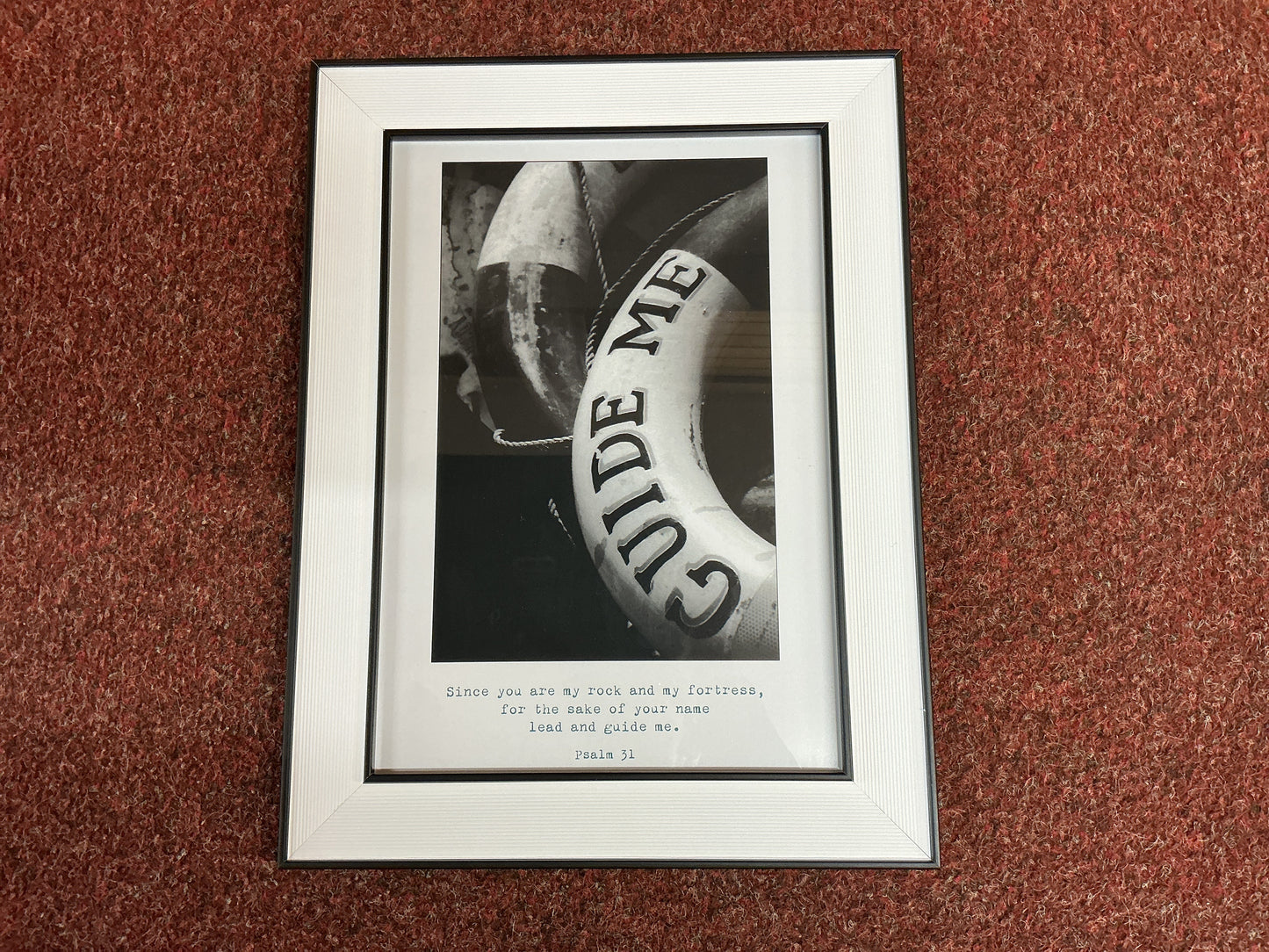 Guide Me - A4 Framed Print