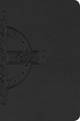 KJV Large Print Premium Vale Thinline Bible (Black Celtic Cross)
