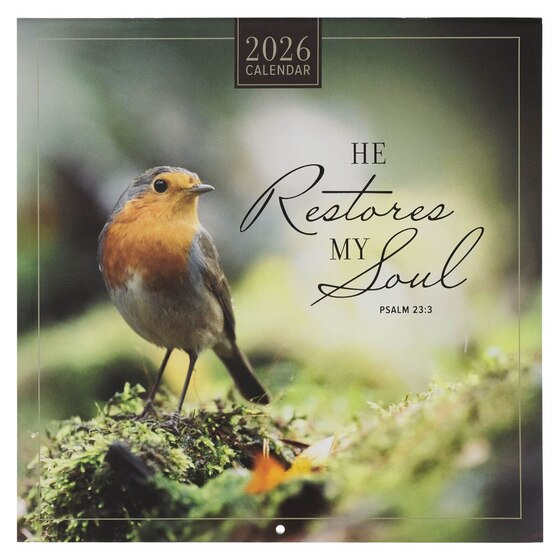 He Restores My Soul - Calendar 2026