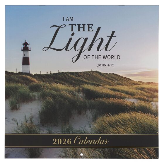 I Am The Light of The World Calendar 2026