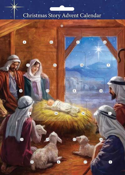 Advent Calendar - Stable Scene
