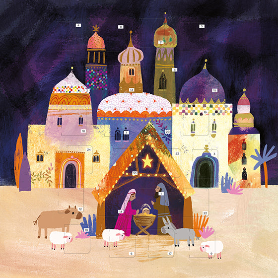 Advent Calendar Card - Nativity