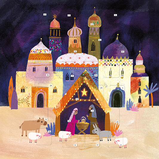 Advent Calendar Card - Nativity