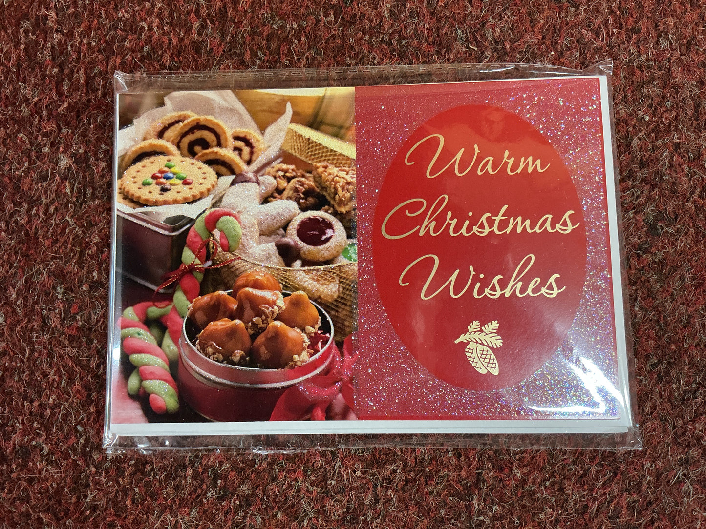 Warm Christmas Wishes - Pack of 5 Christmas Cards