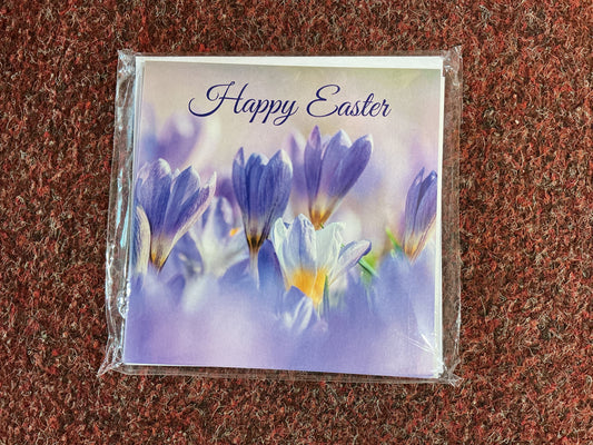 Easter Cards - Happy Easter - Crocuses - 6