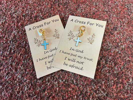 A Cross For You - Clip on charm cross