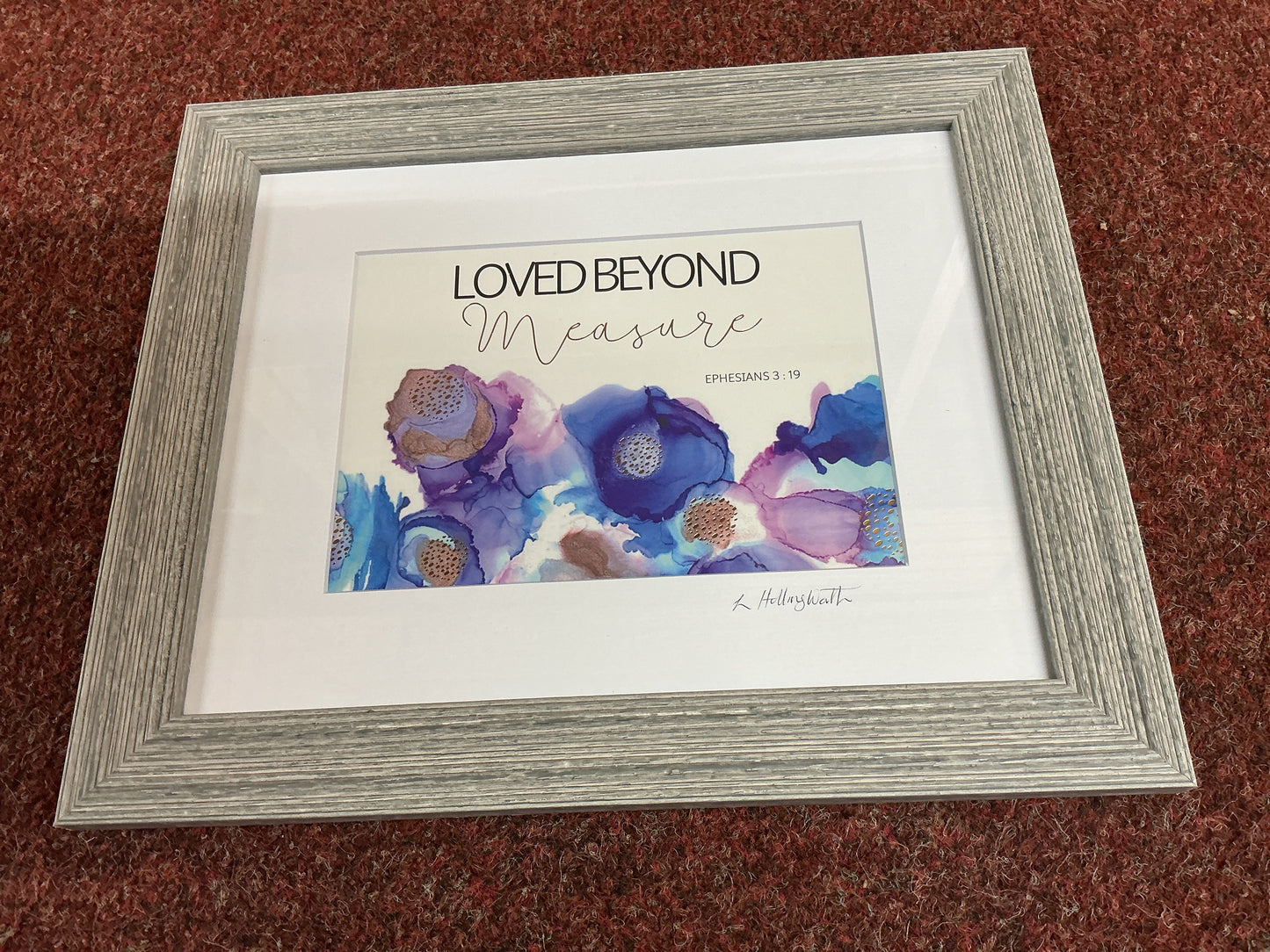 Loved Beyond Measure Framed Print - LH07