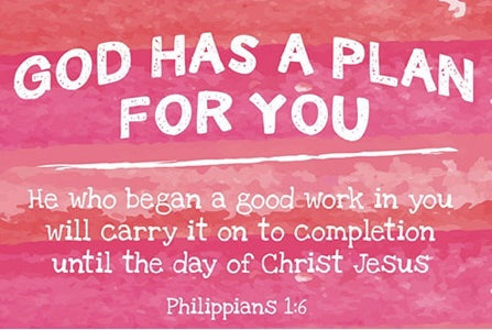 Pass It On Prayer Cards - God Has A Plan For You