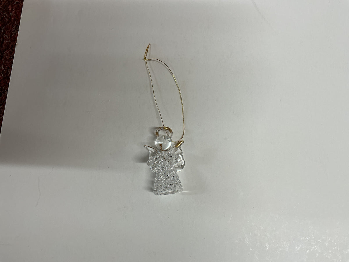 Glass Angel Hanging Decoration