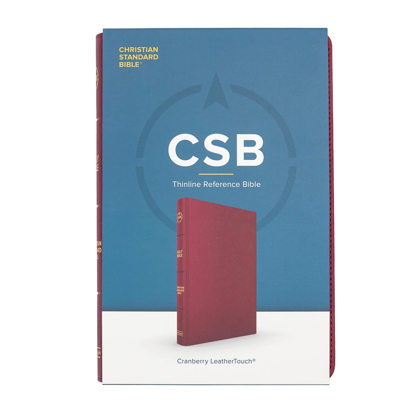 Christian Standard Bible - Thinline Reference - Cranberry Leather touch