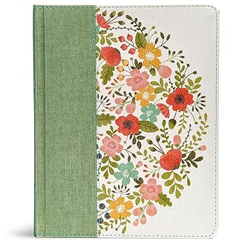CSB Notetaking Bible - Sage Cloth over Board