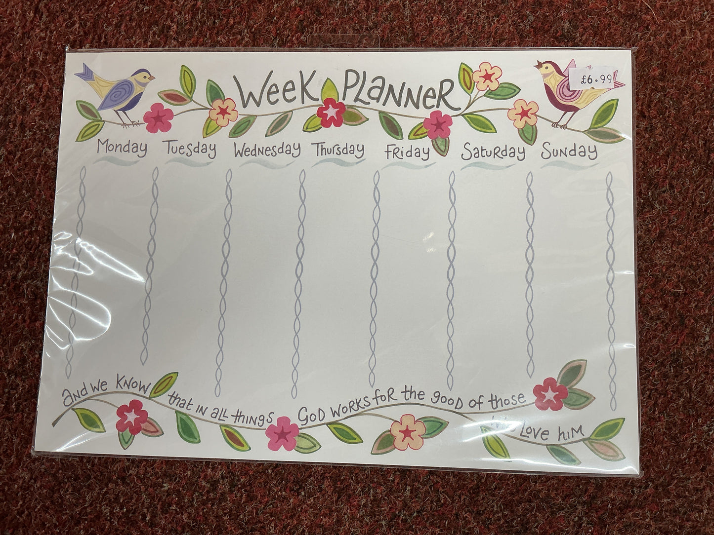 Hannah Dunnett Week Planner