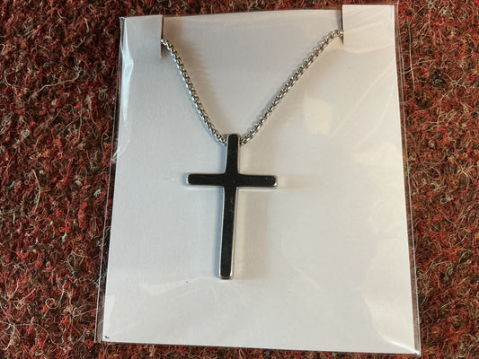 Silver Cross Plain
